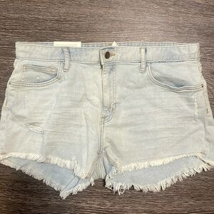 New H & M cut off jean shorts size 14